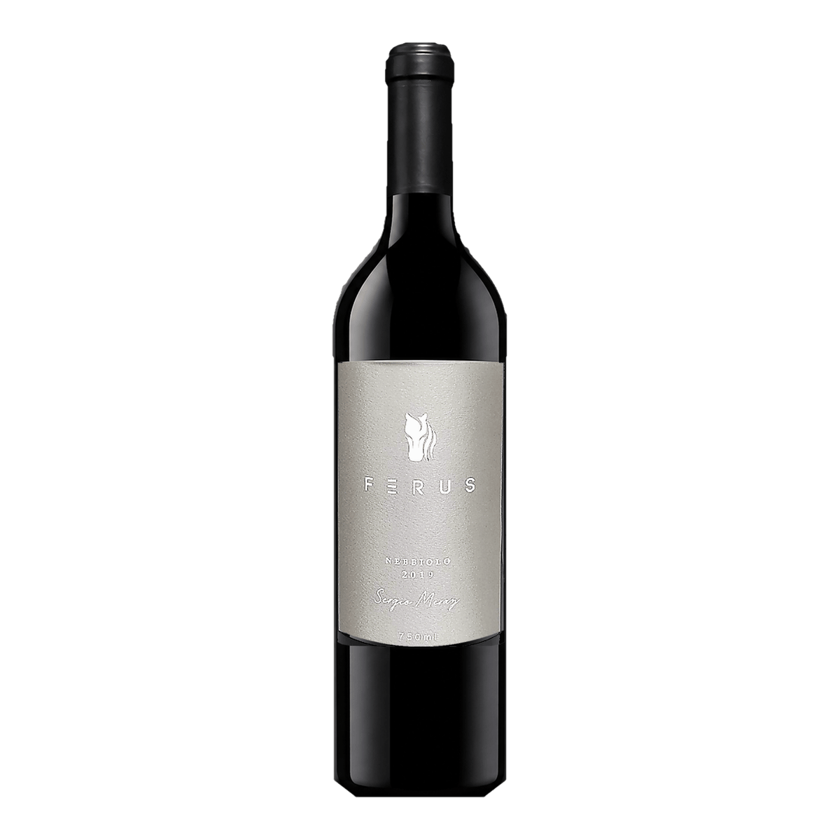 Ferus Nebbiolo 2019 Botella de vino tinto Ferus Nebbiolo cosecha 2019, uva de San Vicente